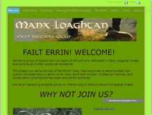 Tablet Screenshot of manxloaghtansheep.org